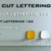 Acrylic Flat Cut Letters