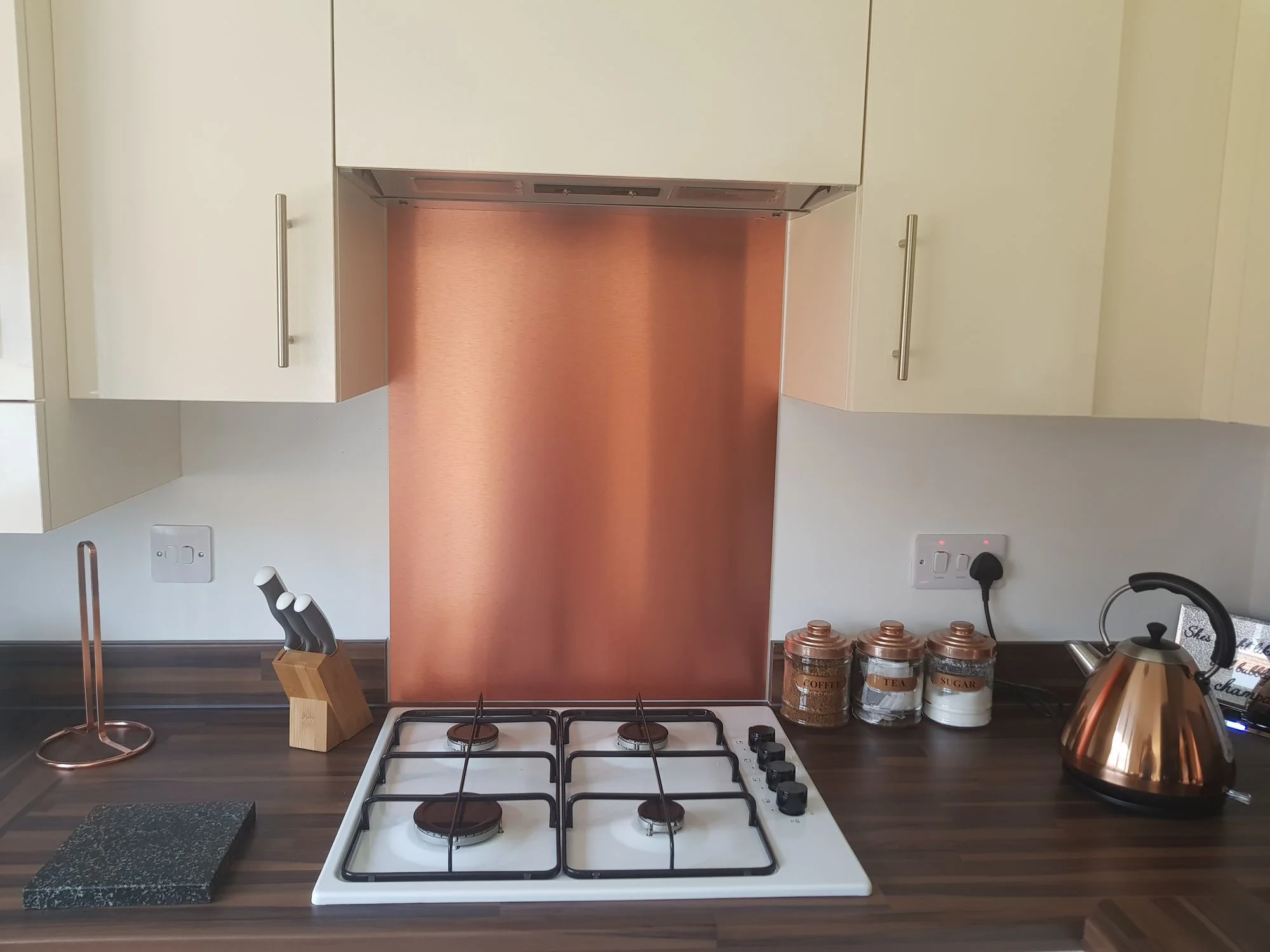 Copper Brushed Aluminium Composite Panel - Image 4