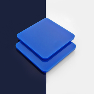 100% Recycled Blue Greencast Acrylic Sheet (Gloss Finish)