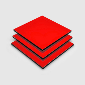 Red Dibond Aluminium Composite Panel