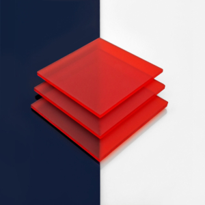 Red Frosted Perspex® Acrylic Sheet