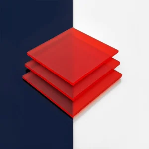 Red Frosted Perspex® Acrylic Sheet