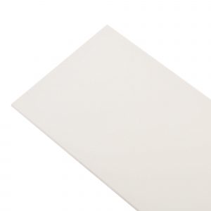 White Gloss Acrylic Capped ABS Sheet