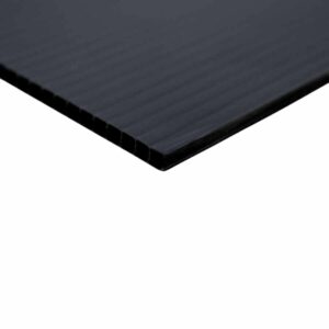 Black fluted Correx