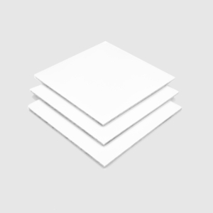 White Trovidur EC PVC Sheet