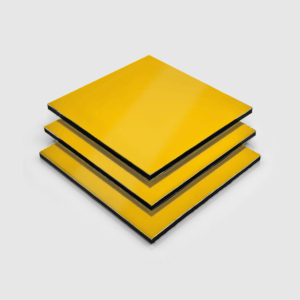 Yellow Dibond Aluminium Composite Panel
