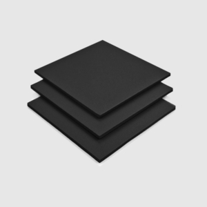 Black Foamex PVC Foam Board (Matte Finish)