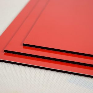Red Dibond Aluminium Composite Panel
