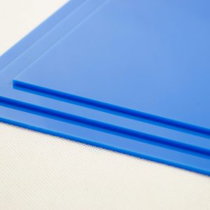 Light Blue Acrylic Kitchen Splashback (Gloss Finish)