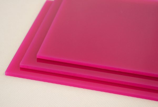 Magenta Pink Cast Acrylic Discs (Gloss Finish)