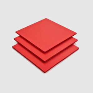 Red Foamex PVC Foam Board (Matte Finish)