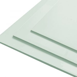Three duck egg PVC sheets stacked