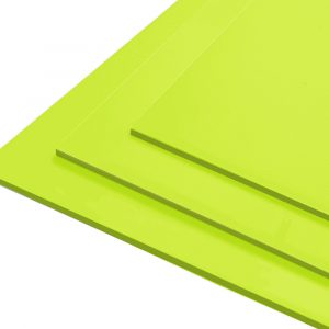 Lime Green PVC Sheet