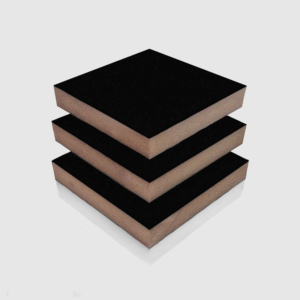 18mm Melamine Faced MDF - Black Textured