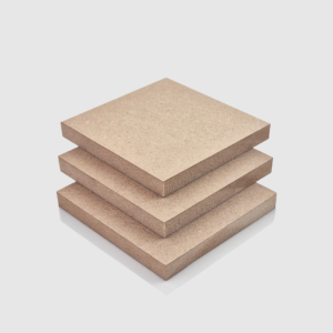 9mm thick MDF sheets stacked on top of each other, in an orderly arrangement.