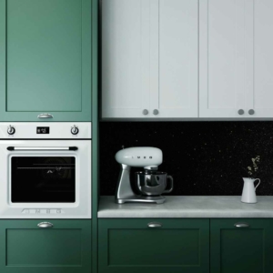 Black Perspex® Sparkle Acrylic Splashback