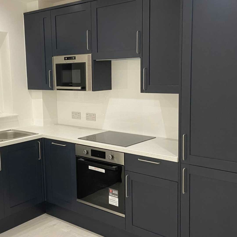 White Acrylic Splashback