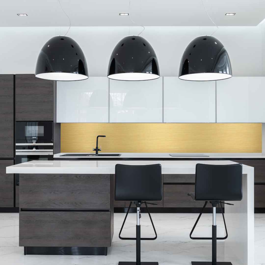Gold Brushed Aluminium Composite