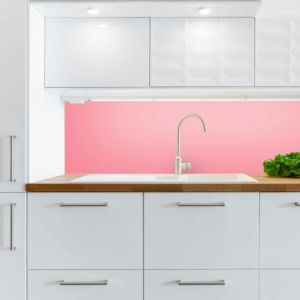 Perspex® Sweet Pastels Raspberry Sherbet Splashback
