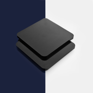 100% Recycled Black Greencast Acrylic Sheet (Gloss Finish)
