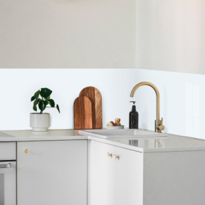 Ice White AluSplash Splashback